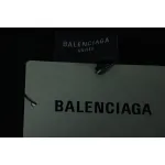 Balenciaga Logo Embroidered Shorts Black