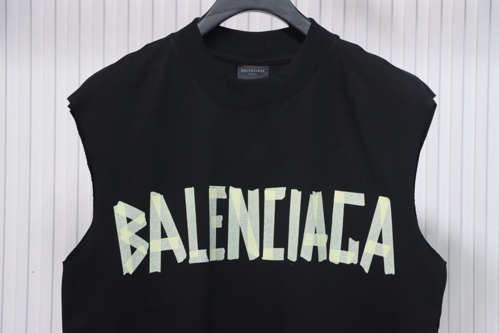 Balenciaga Vintage Lettering Waistcoat Black