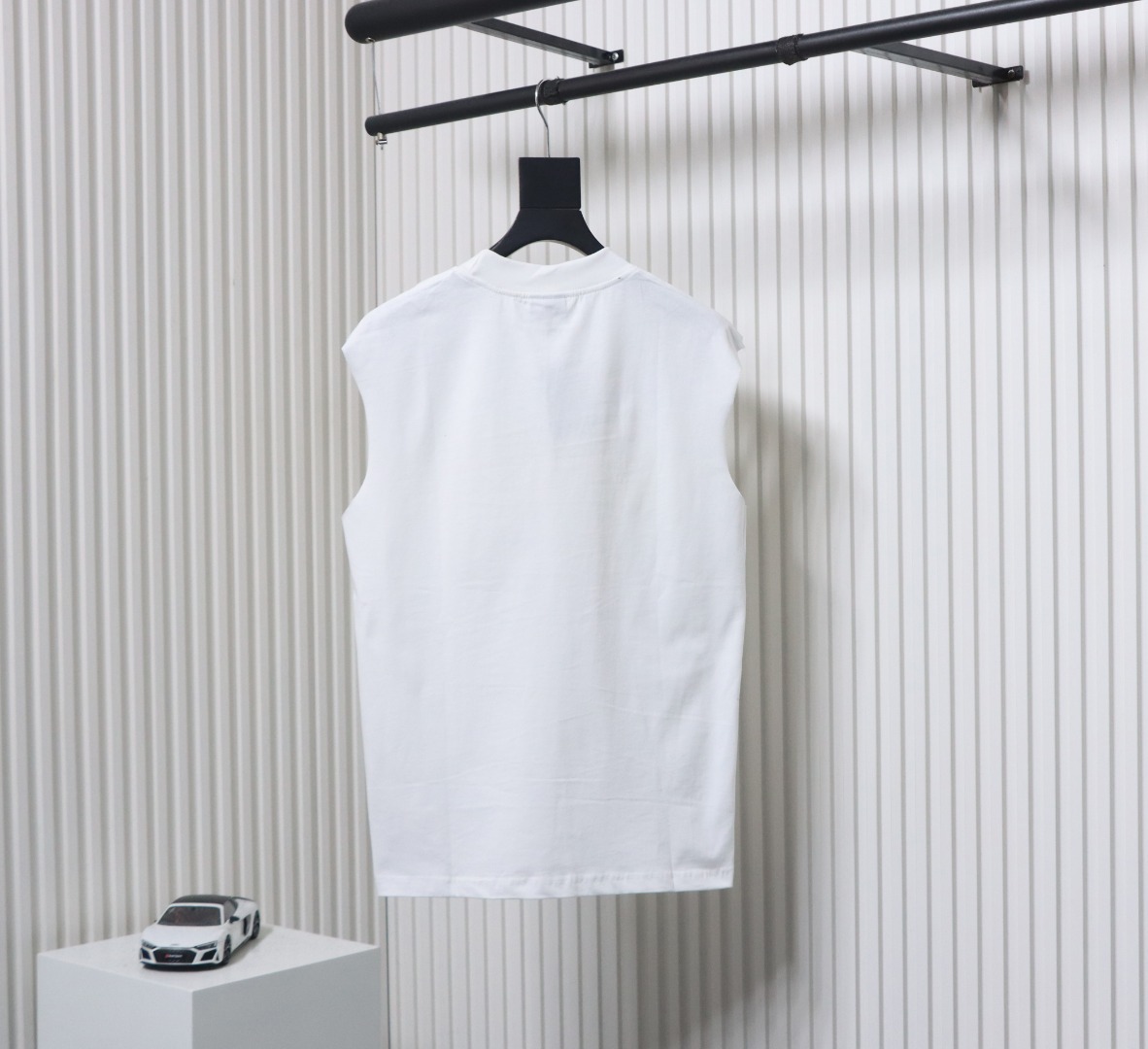 Balenciaga Vintage Lettering Waistcoat White