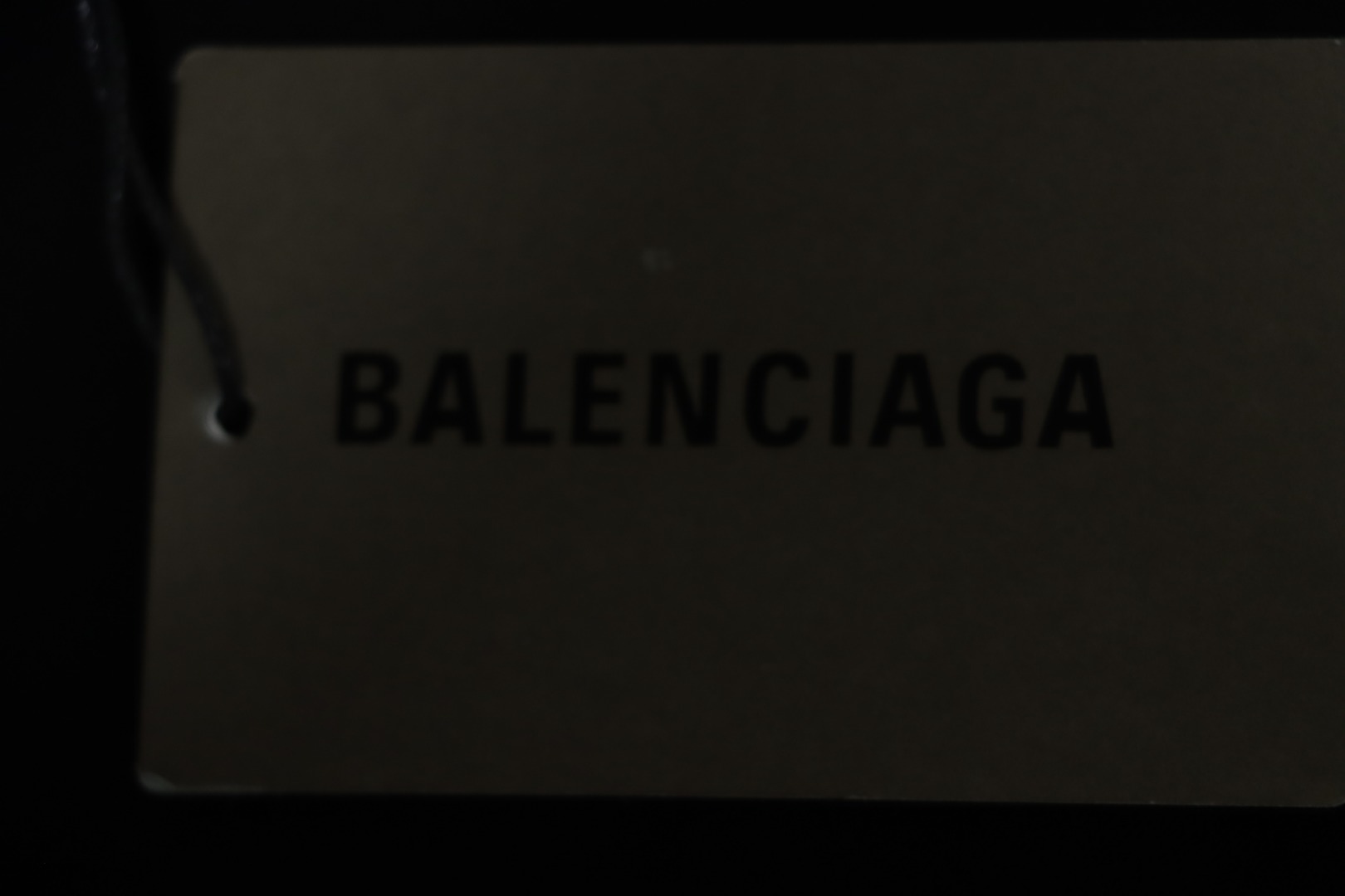 Balenciga Letter Seal Cover Print T-shirt