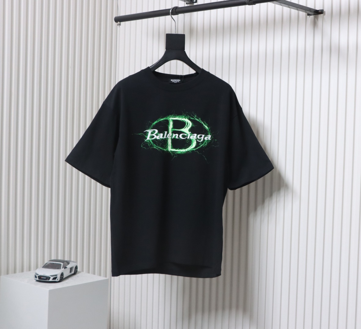 Balenciaga 25ss Print T-shirt Black