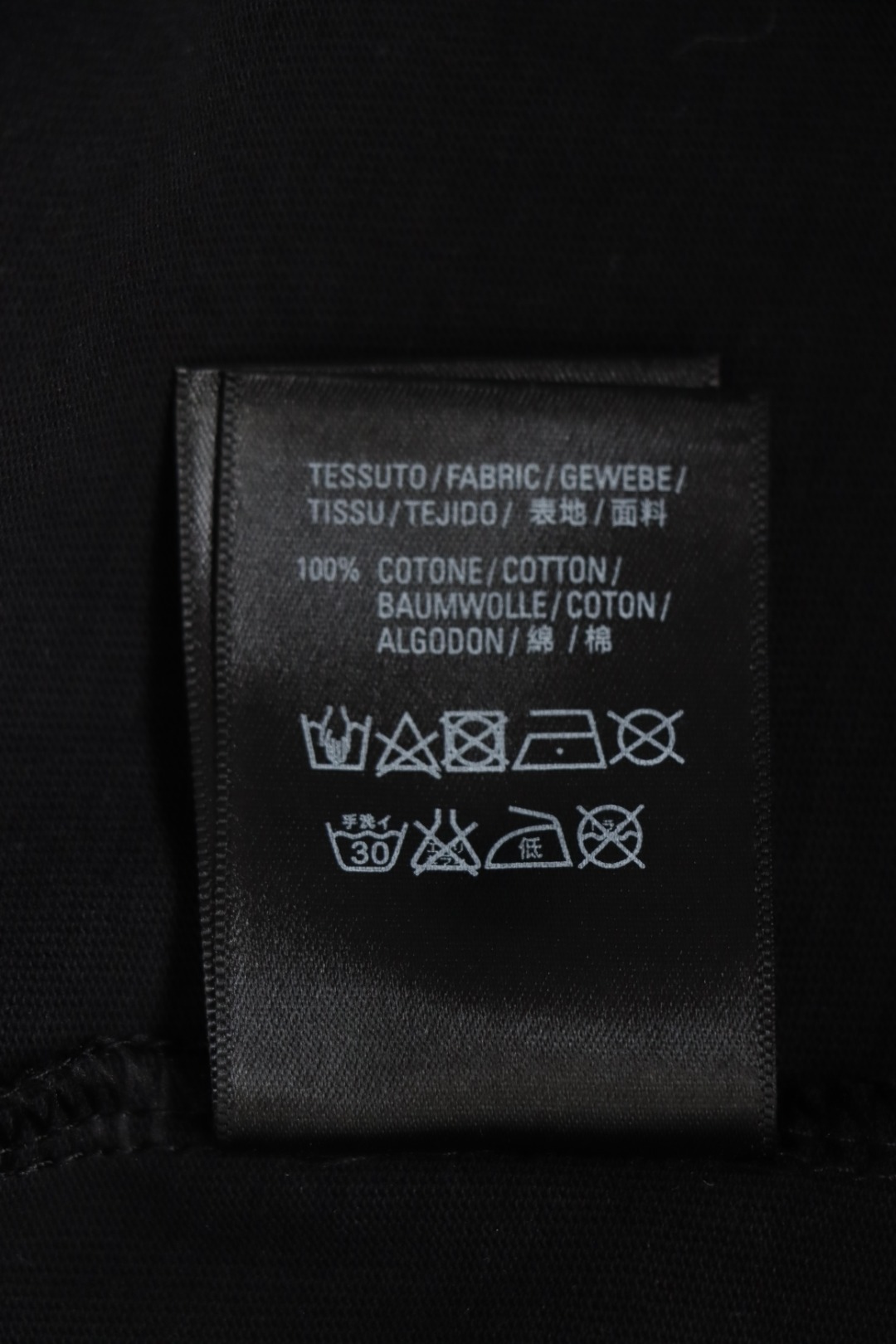 Balenciaga 25ss Print T-shirt Black