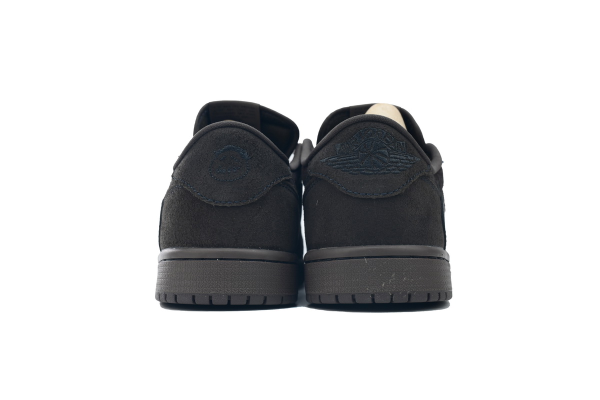 TOP Version Travis Scott x Air Jordan 1 Retro Low OG SP Velvet Brown DM7866-202