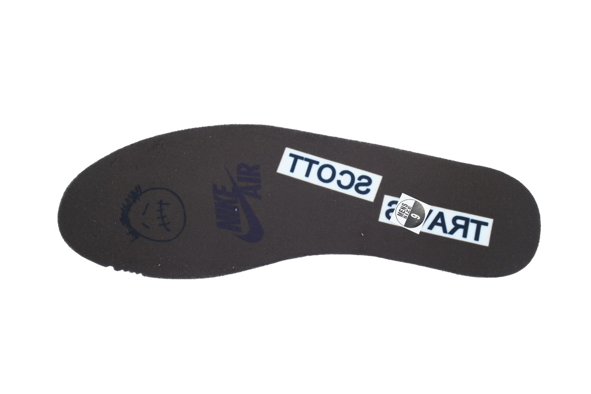 TOP Version Travis Scott x Air Jordan 1 Retro Low OG SP Velvet Brown DM7866-202