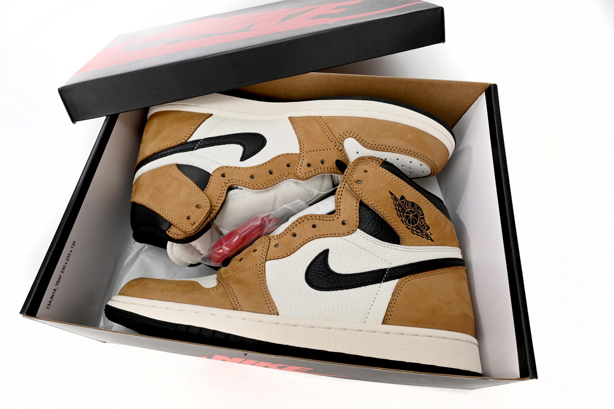 TOP Version Air Jordan 1 Retro High OG Rookie of the Year 555088-700