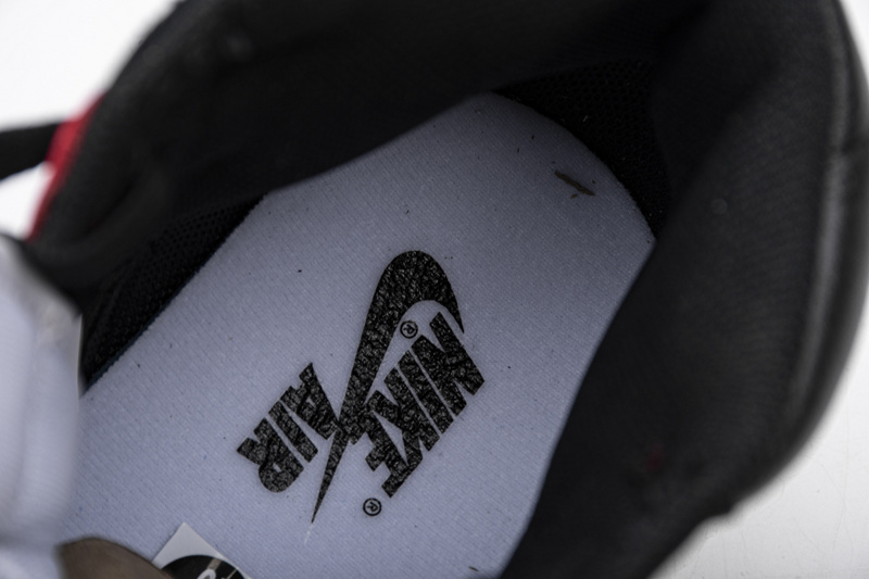 TOP Version Air Jordan 1 High OG Black Toe 555088-125