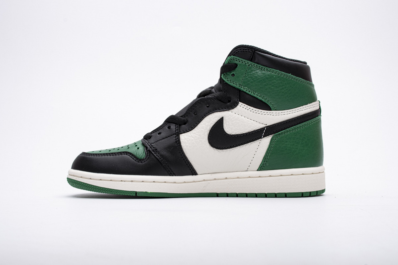 TOP Version Air Jordan 1 High OG Pine Green 555088-302
