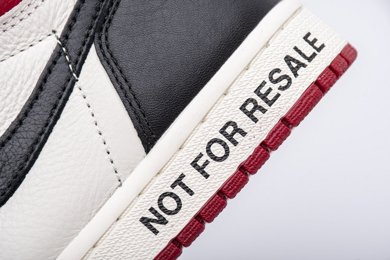 TOP Version Air Jordan 1 NRG OG High NOT FOR RESALE Varsity Red 861428-106