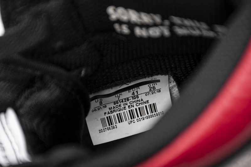 TOP Version Air Jordan 1 NRG OG High NOT FOR RESALE Varsity Red 861428-106