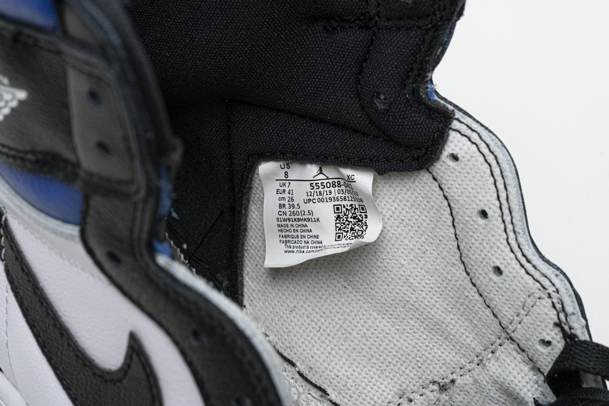 TOP Version Air Jordan 1 Retro High OG Game Royal 555088-041 