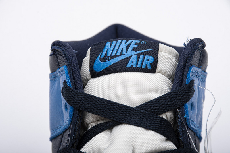 TOP Version Air Jordan 1 Retro High OG Obsidian University Blue 555088-140