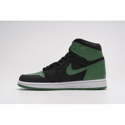 TOP Version Air Jordan 1 Retro High OG Pine Green 555088-030 01