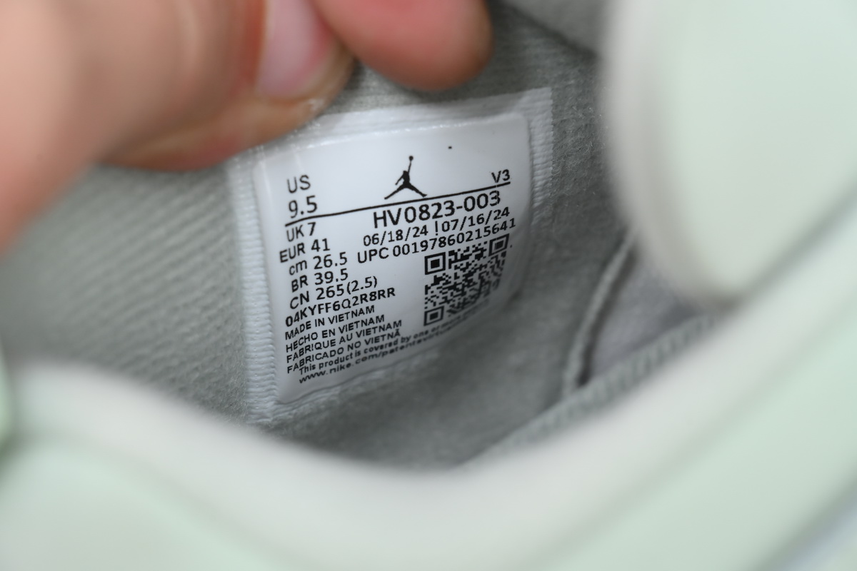 TOP Version Air Jordan 4 Retro Seafoam Sail HV0823-003 