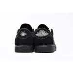 TOP Version Travis Scott x Air Jordan 1 Low OG SP Black Phantom DM7866-001