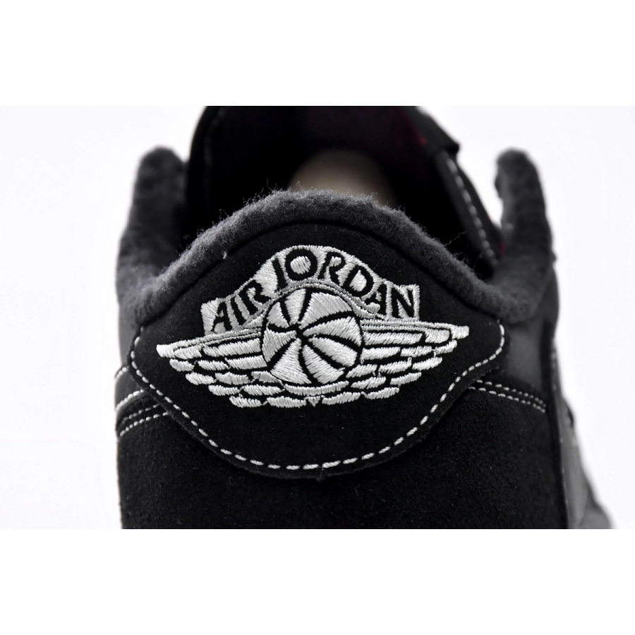 TOP Version Travis Scott x Air Jordan 1 Low OG SP Black Phantom DM7866-001