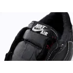 TOP Version Travis Scott x Air Jordan 1 Low OG SP Black Phantom DM7866-001