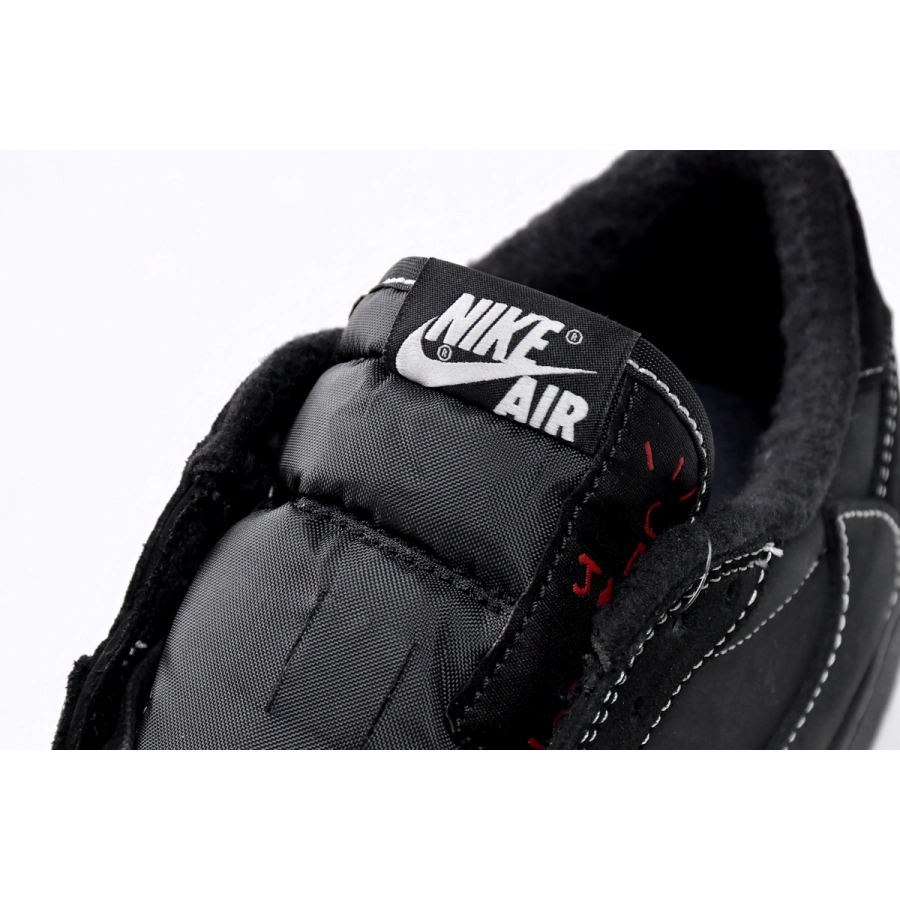 TOP Version Travis Scott x Air Jordan 1 Low OG SP Black Phantom DM7866-001