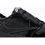 TOP Version Travis Scott x Air Jordan 1 Low OG SP Black Phantom DM7866-001