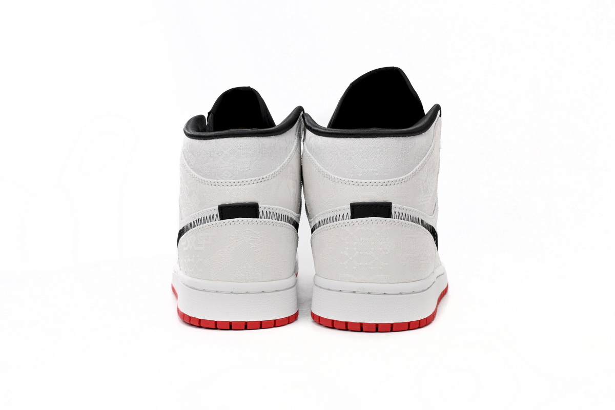 TOP Version Edison Chen x Air Jordan 1 Mid SE Fearless CU2804-100