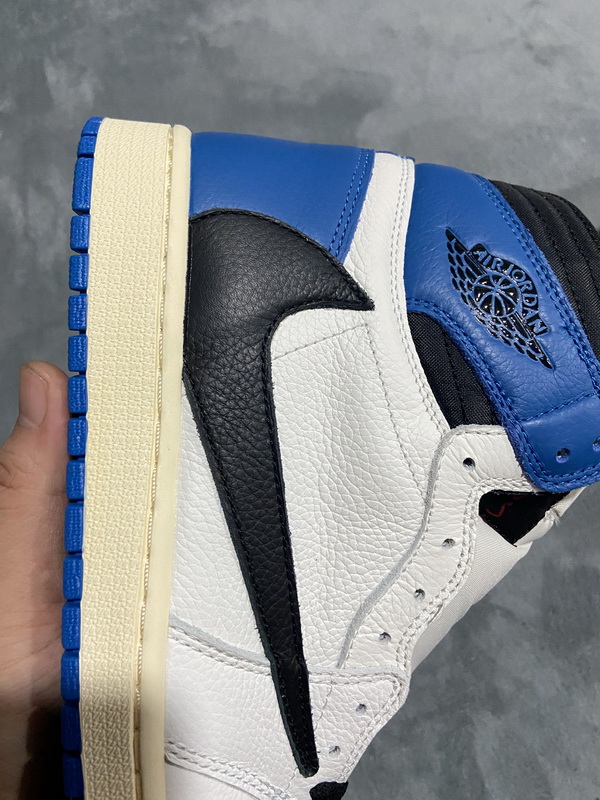 TOP Version Fragment x Travis Scott x Air Jordan 1 High OG Military DH3227-105