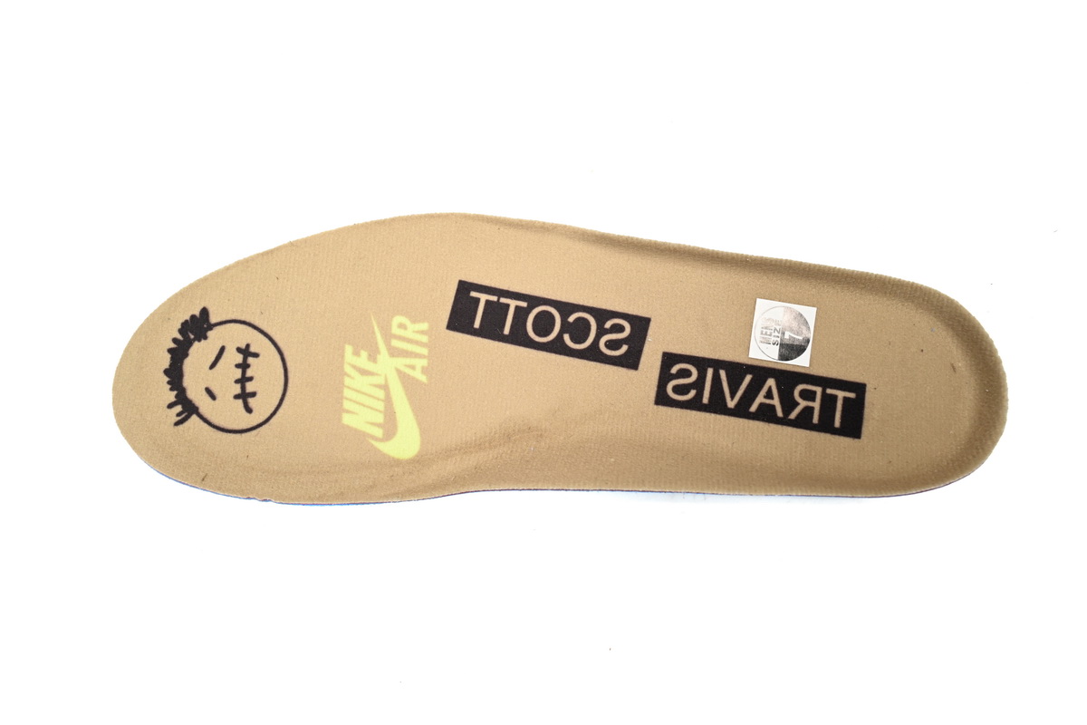 TOP Version Travis Scott x Air Jordan 1 Low Black, White, Green FZ3124-200