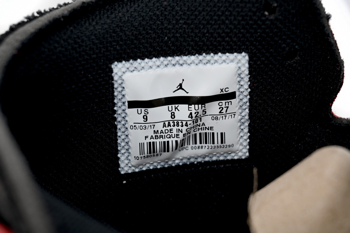 TOP Version OFF-WHITE x Air Jordan 1 High OG 10X Chicago AA3834-101