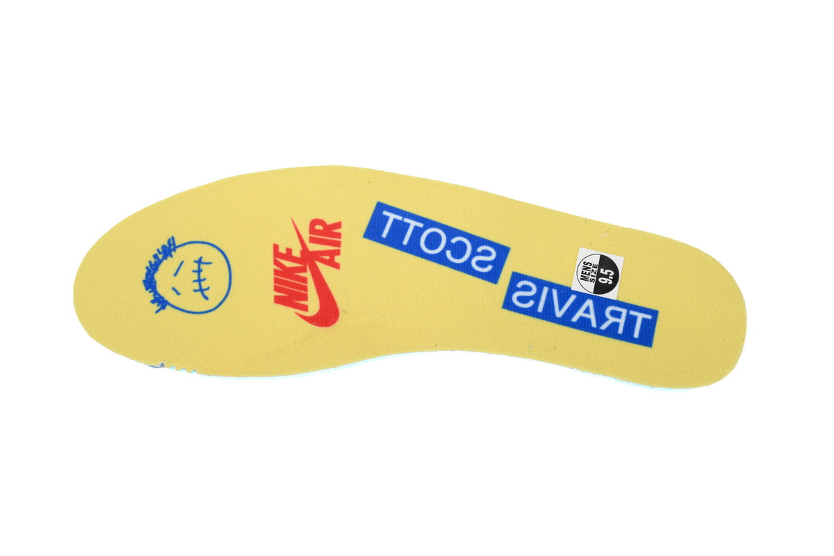 TOP Version Travis Scott x Air Jordan 1 Low OG Canary DZ4137-700