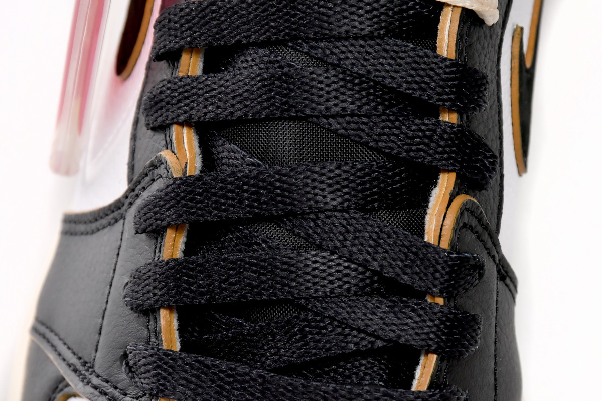 TOP Version Union X Air Jordan 1 OG Hi Retro Black Toe BV1300-106