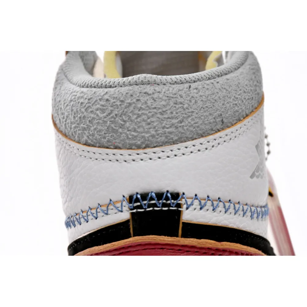 TOP Version Union X Air Jordan 1 OG Hi Retro Black Toe BV1300-106