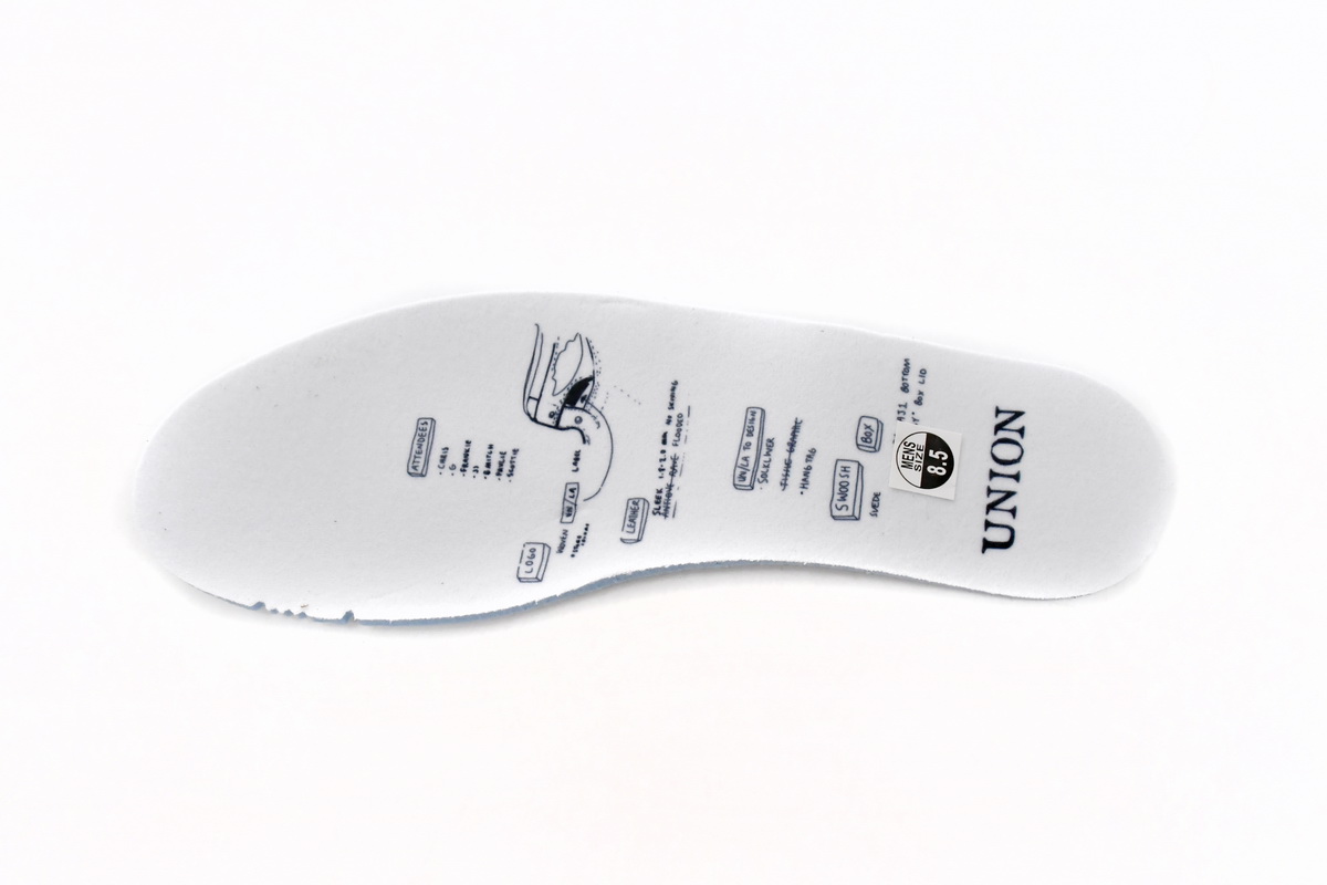 TOP Version Union X Air Jordan 1 OG Hi Retro Black Toe BV1300-106