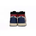 TOP Version Union X Air Jordan 1 OG Hi Retro Blue Toe BV1300-146