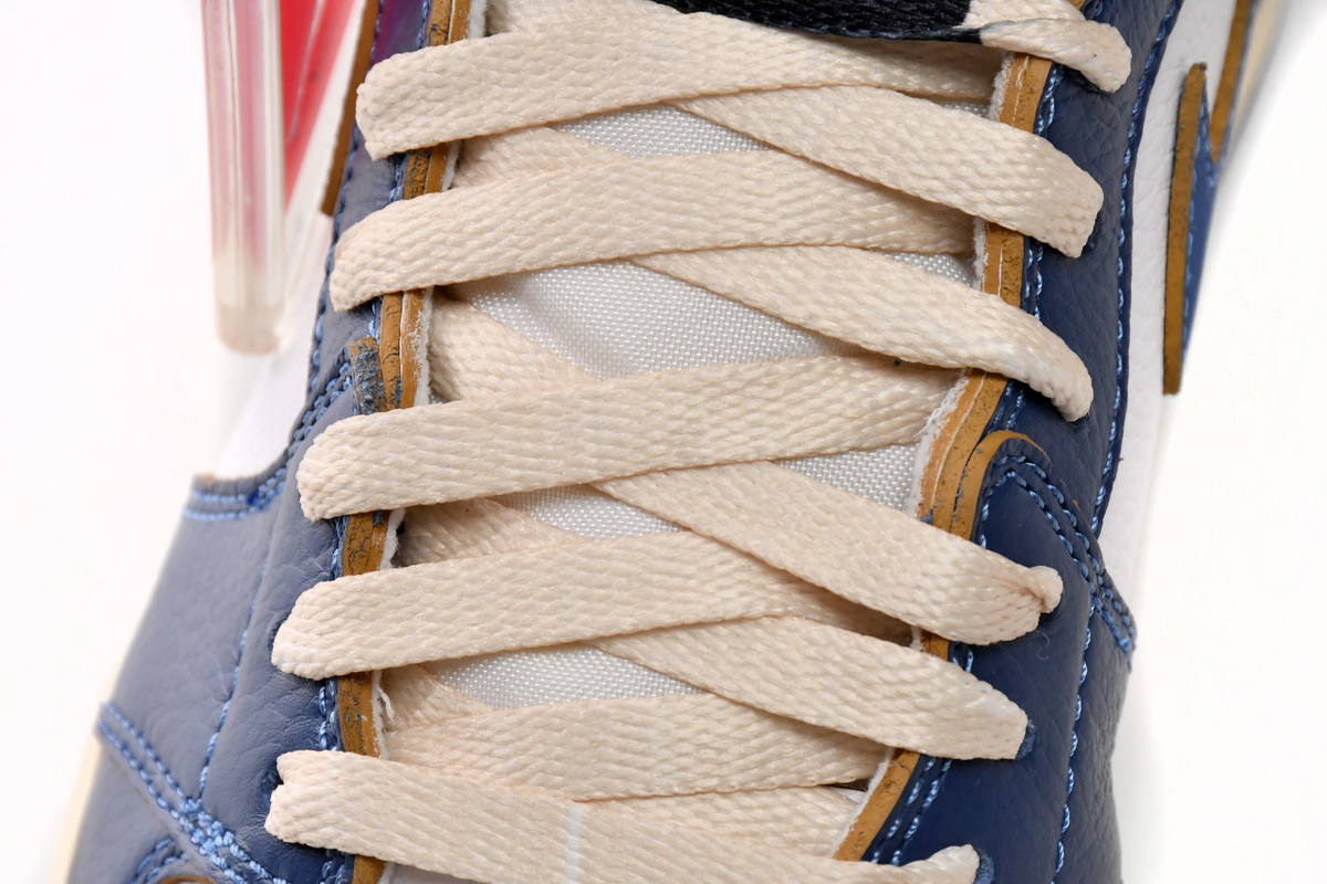 TOP Version Union X Air Jordan 1 OG Hi Retro Blue Toe BV1300-146