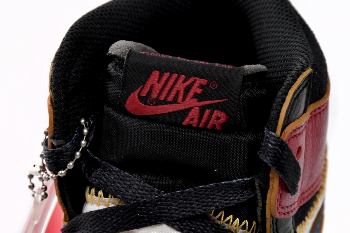 TOP Version Union X Air Jordan 1 OG Hi Retro Blue Toe BV1300-146