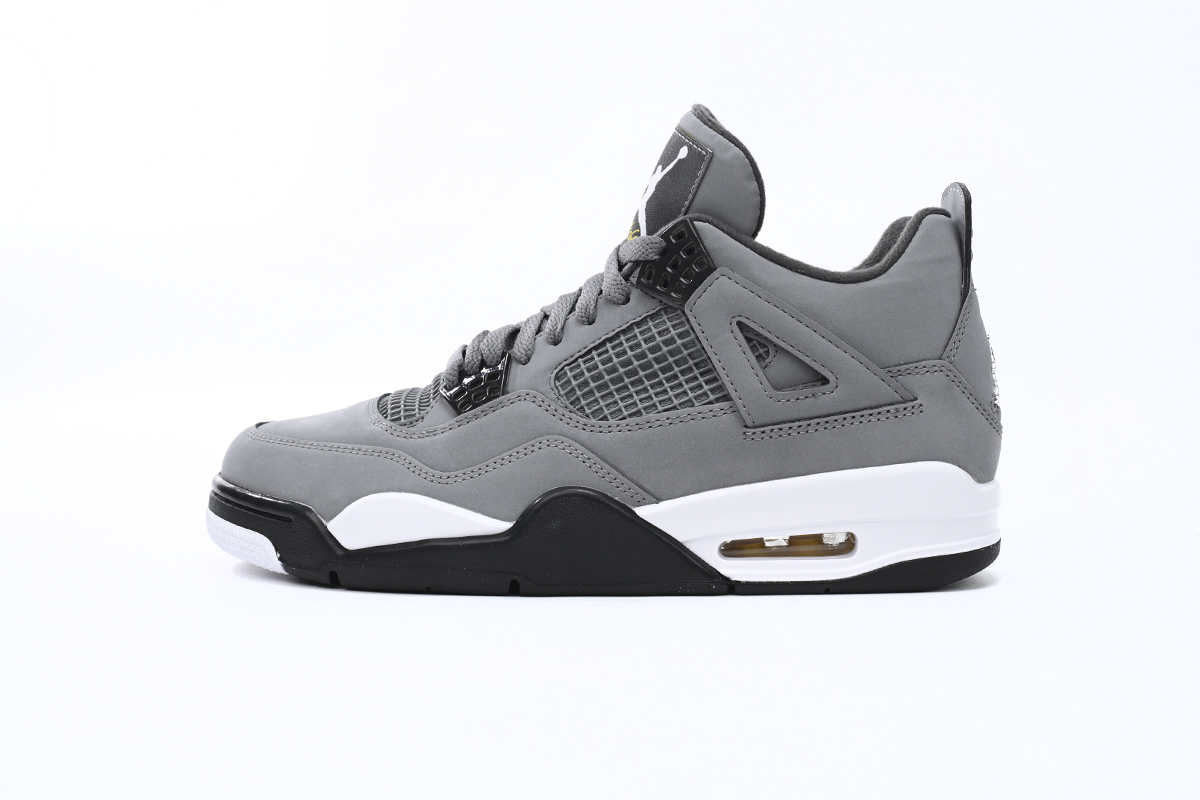 TOP Version  Air Jordan 4 Retro Cool Grey 308497-007 