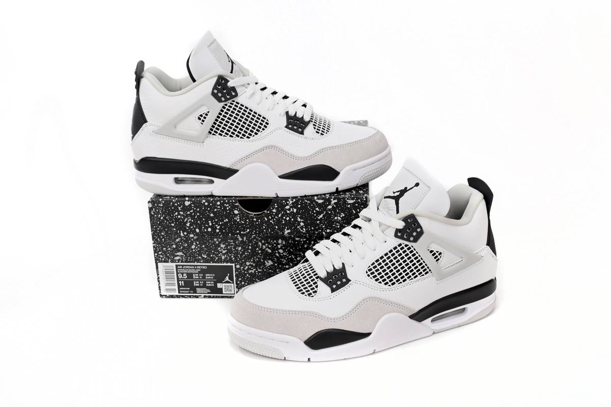 TOP Version  Air Jordan 4 Retro Military Black DH6927-111