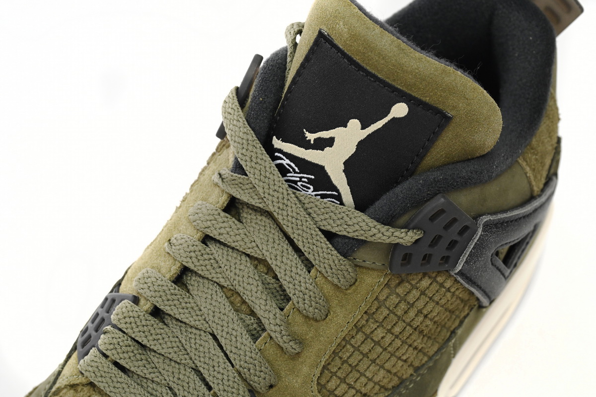 TOP Version Air Jordan 4 Craft Olive FB9927-200