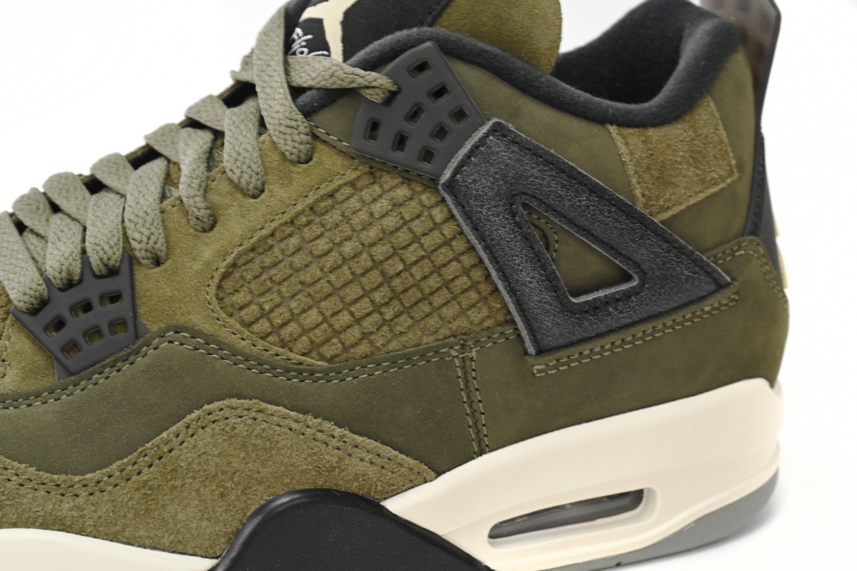 TOP Version Air Jordan 4 Craft Olive FB9927-200