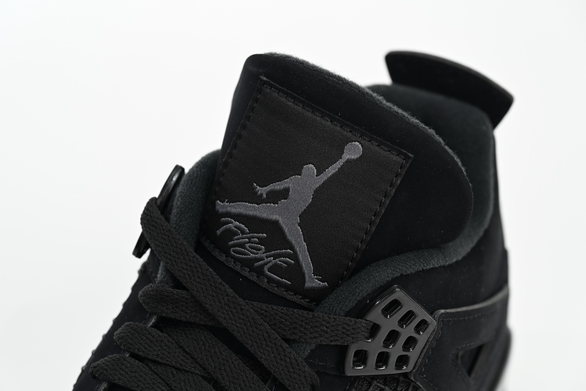 【FLASH SALE】TOP Version Air Jordan 4 Retro Black Cat CU1110-010