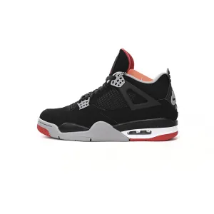 TOP Version Air Jordan 4 Retro Bred 308497-060