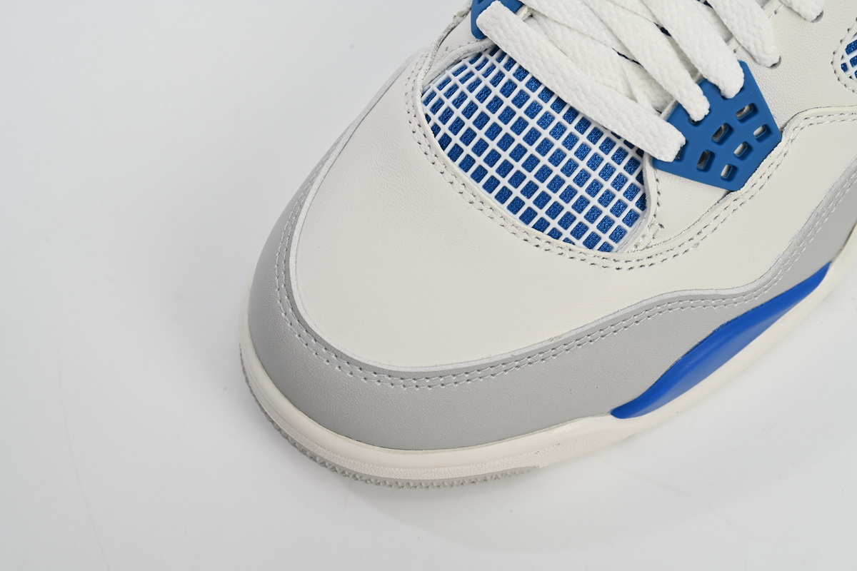 TOP Version Air Jordan 4 Retro Military Blue 308497-105 