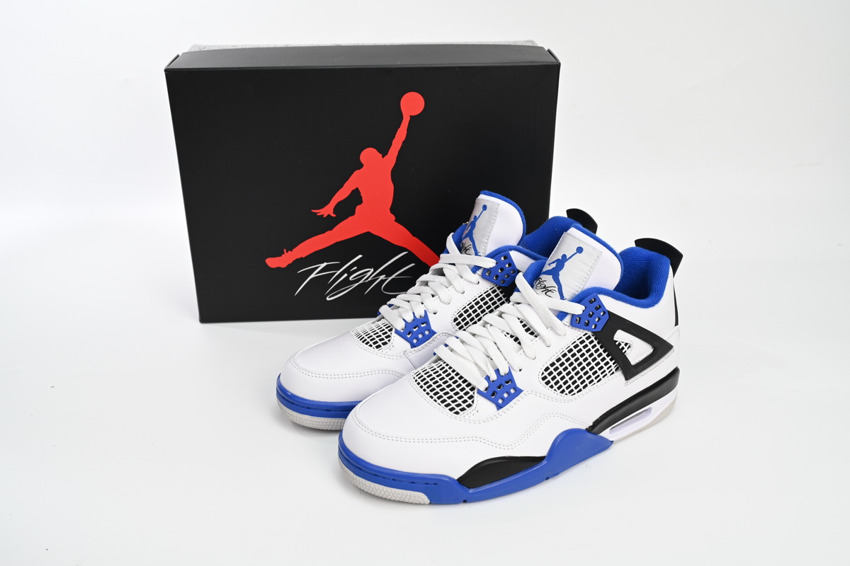 TOP Version Air Jordan 4 Retro Motorsports 308497-117 