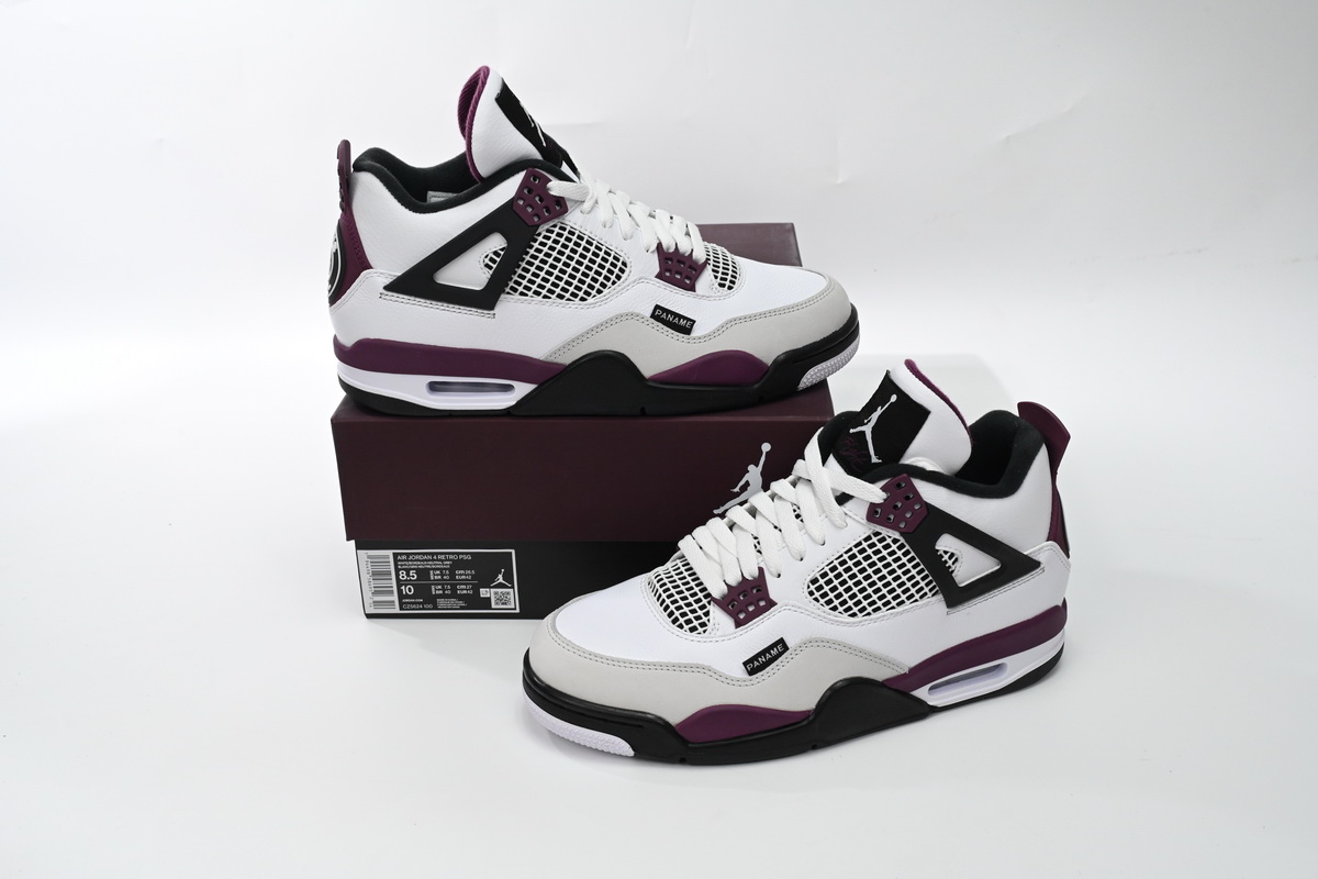 TOP Version Air Jordan 4 Retro PSG Paris CZ5624-100