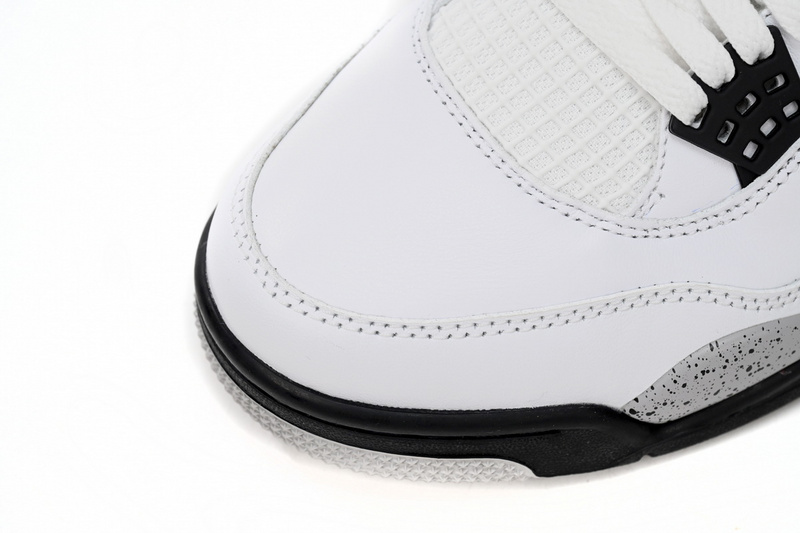 TOP Version Air Jordan 4 Retro White Cement 840606-192