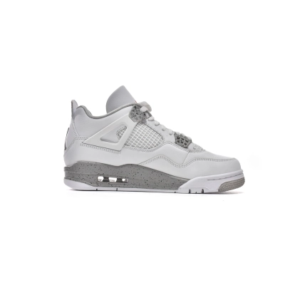 TOP Version Air Jordan 4 Retro White Oreo CT8527-100 02