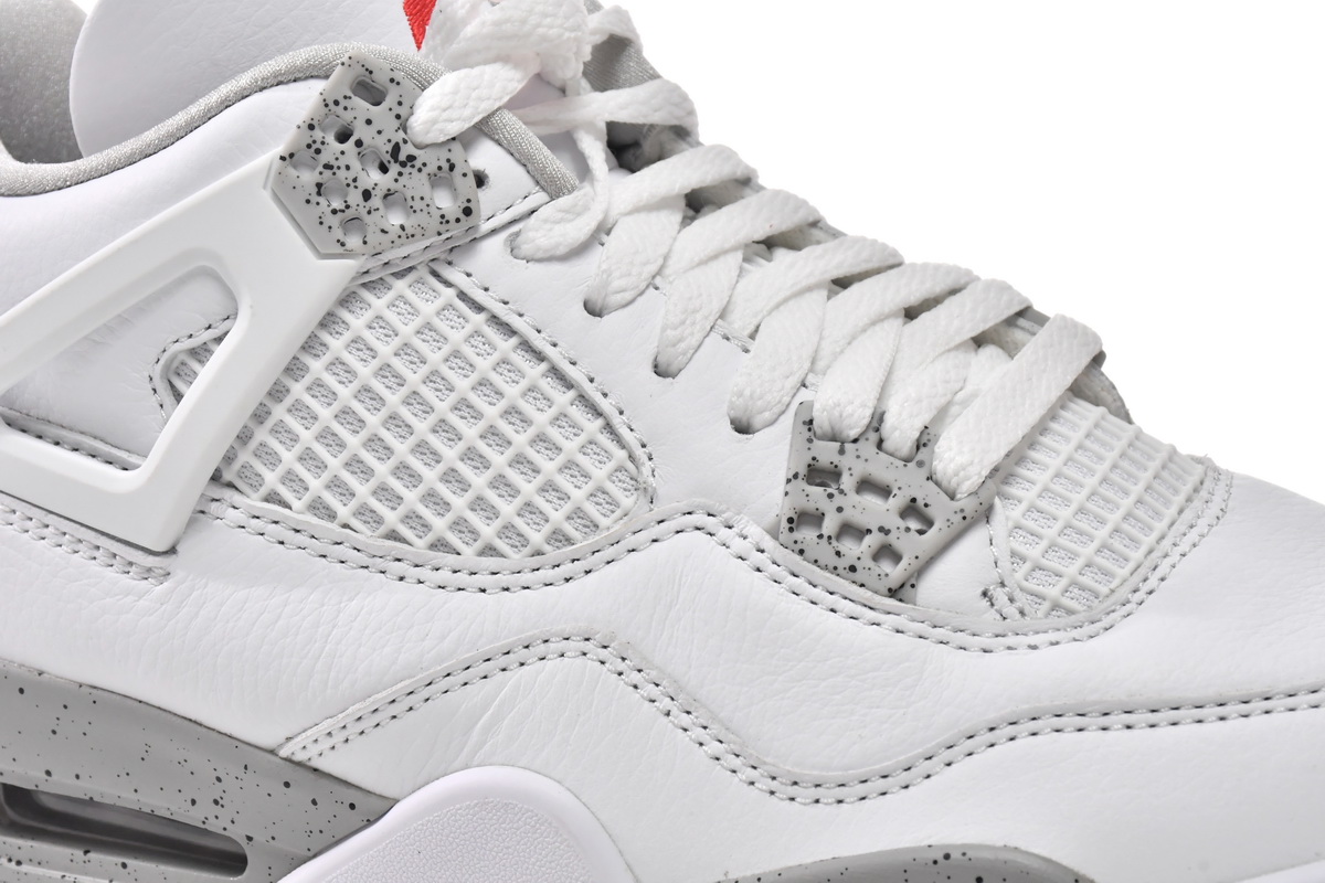 TOP Version Air Jordan 4 Retro White Oreo CT8527-100