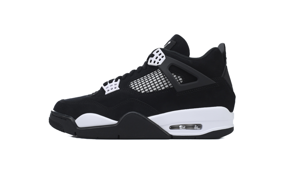 TOP Version Air Jordan 4 Retro White Thunder FQ8138-001