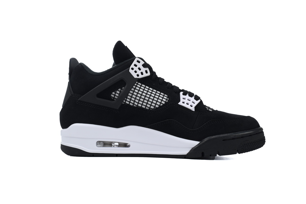 TOP Version Air Jordan 4 Retro White Thunder FQ8138-001
