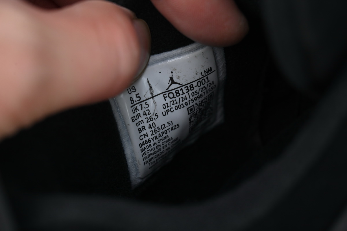 TOP Version Air Jordan 4 Retro White Thunder FQ8138-001