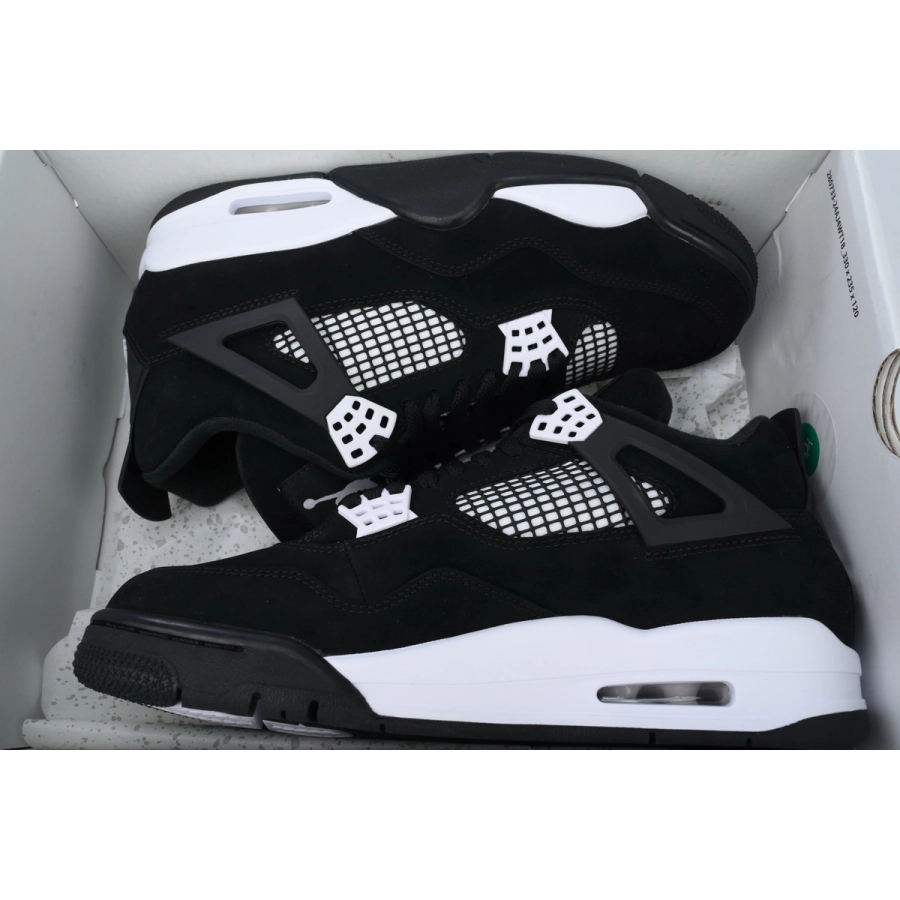 TOP Version Air Jordan 4 Retro White Thunder FQ8138-001
