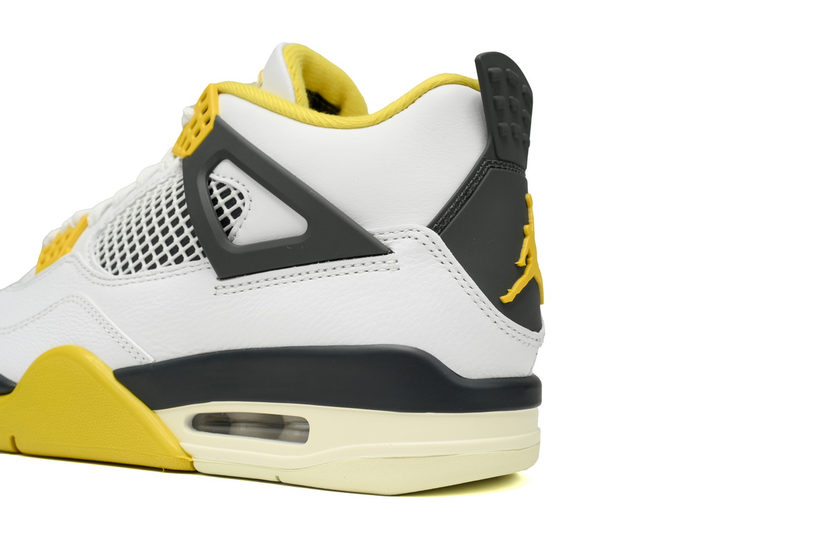 TOP Version AIR JORDAN 4 VIVID SULFUR AQ9129-101 